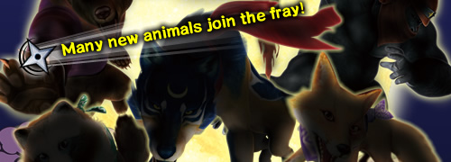 Many new animals join the fray!