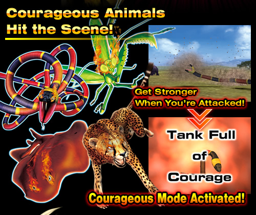 Courageous Animals Hit the Scene!